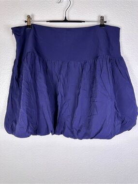 A New Day Navy Bubble Skirt with Wide Waistband Size 16